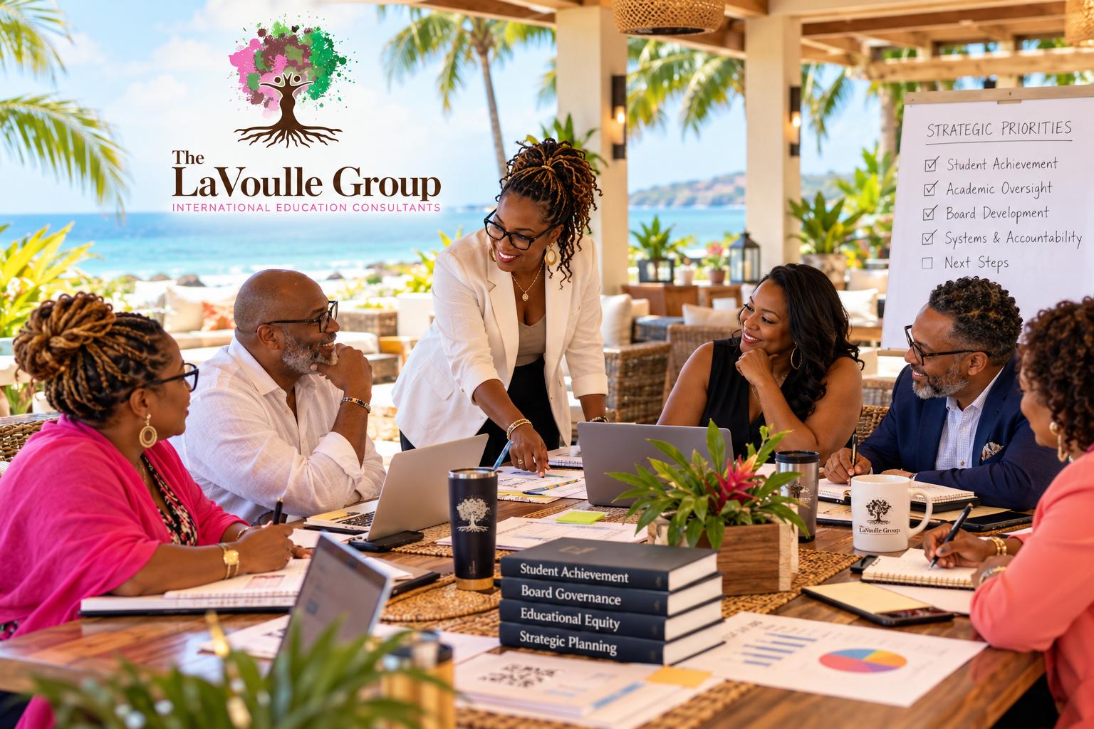 LaVoulle Group board and leadership team facilitation session